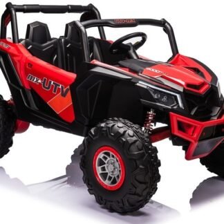 Coche a batería Buggy XMX UTV-MX 24V - 4 x Motores, Ruedas goma, rojo - INDA1056LE7765